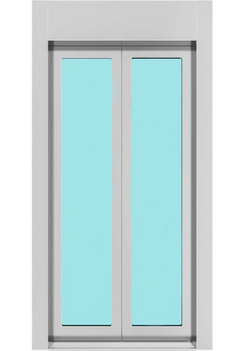 2-panel panoramic central