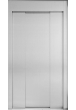 4-panel central opening